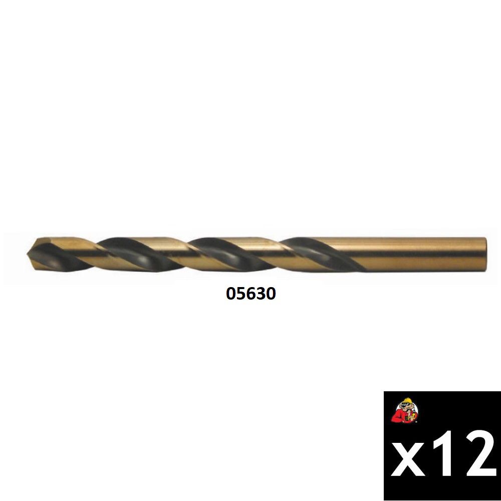 Viking Drill 9/64 Inch Type 240-UB HSS Jobber Length Drill Bit Bundle, 12 Pieces, large image number 2