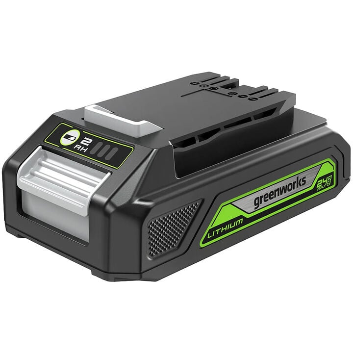 Greenworks 24V 2Ah Lithium Ion Power Tool Battery Pack with Fuel Indicator
