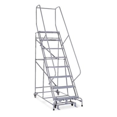 Cotterman Series 1000 8 Step X 26in W A3 Tread Step Ladder w/handrails