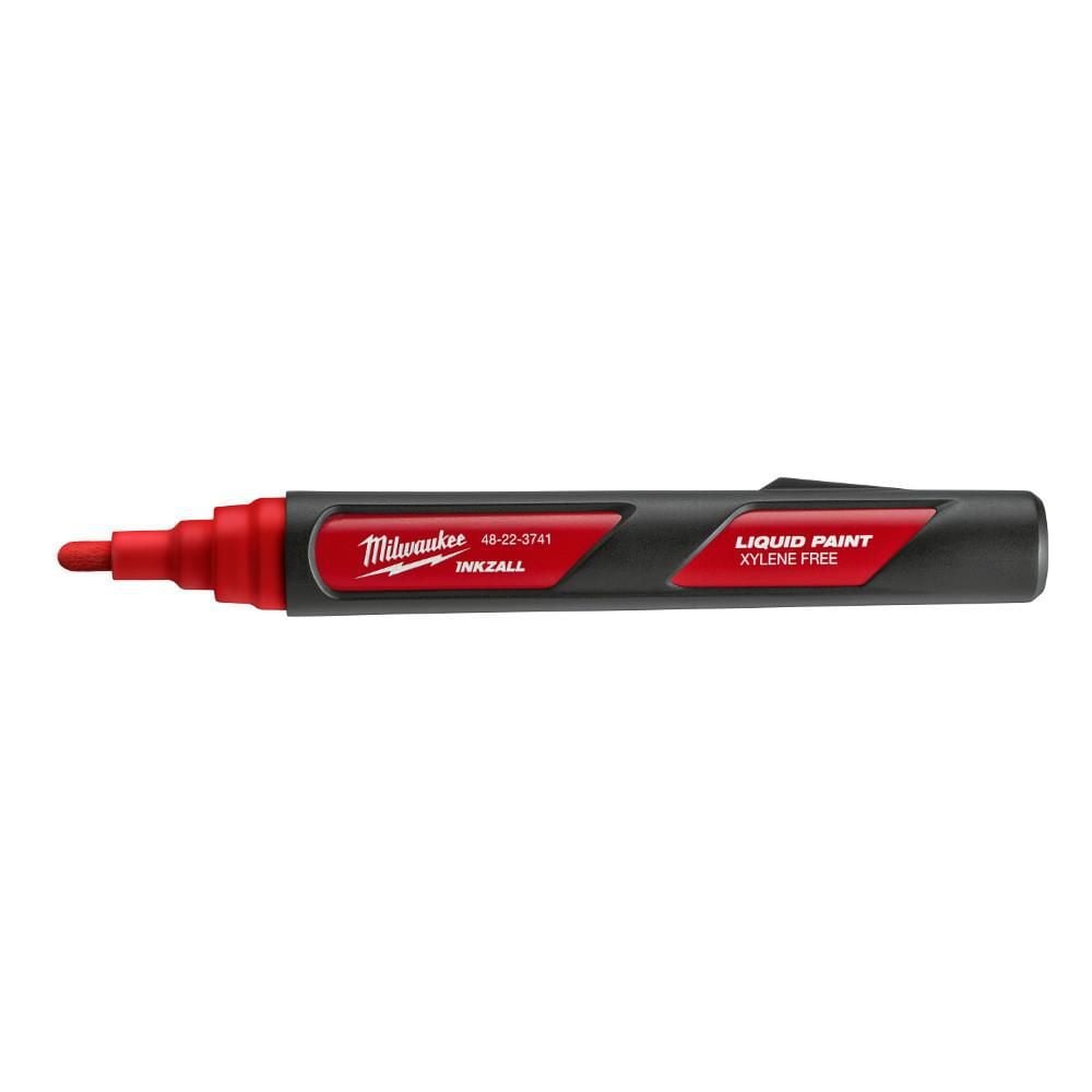 Milwaukee INKZALL Red Paint Marker, large image number 5