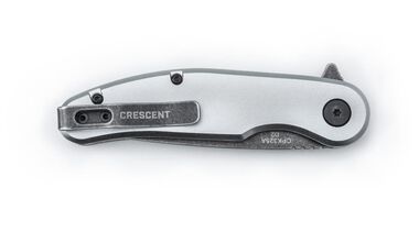 Crescent 3-1/4in Drop Point Aluminum Handle Pocket Knife, large image number 8
