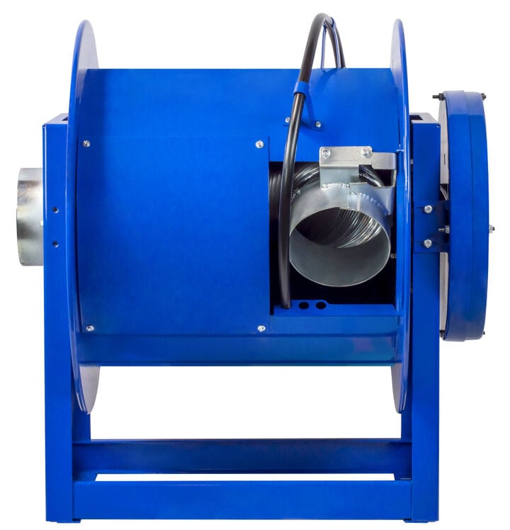 Coxreels Exhaust Spring Driven Hose Reel 6in 36' No Hose, large image number 1