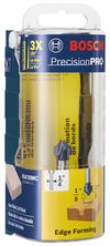 Bosch 3/8in x 5/16in Carbide Tipped Plunge Roundover Router Bit, small image number 2