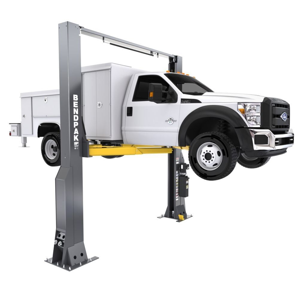 Bendpak 16AP 16000 Lbs High-Rise Adaptable Clearfloor Two-Post Car Lift, large image number 1