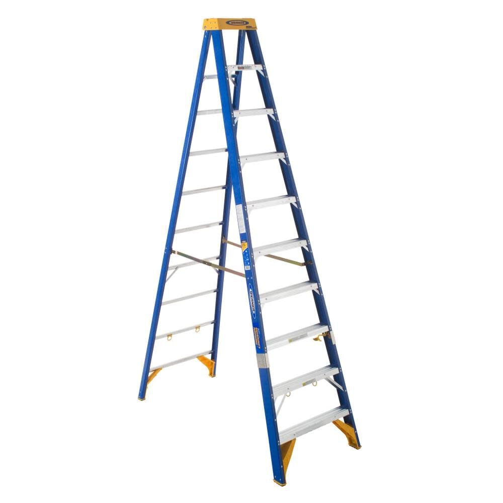 Werner 10 Ft Fiberglass Type IAA Electricians Jobstation – OBEL10