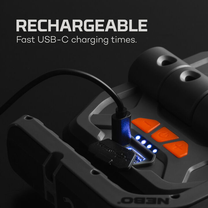 Nebo OMNI 3K 3000 Lumens Multi-Directional Work Light & Power Bank, large image number 5