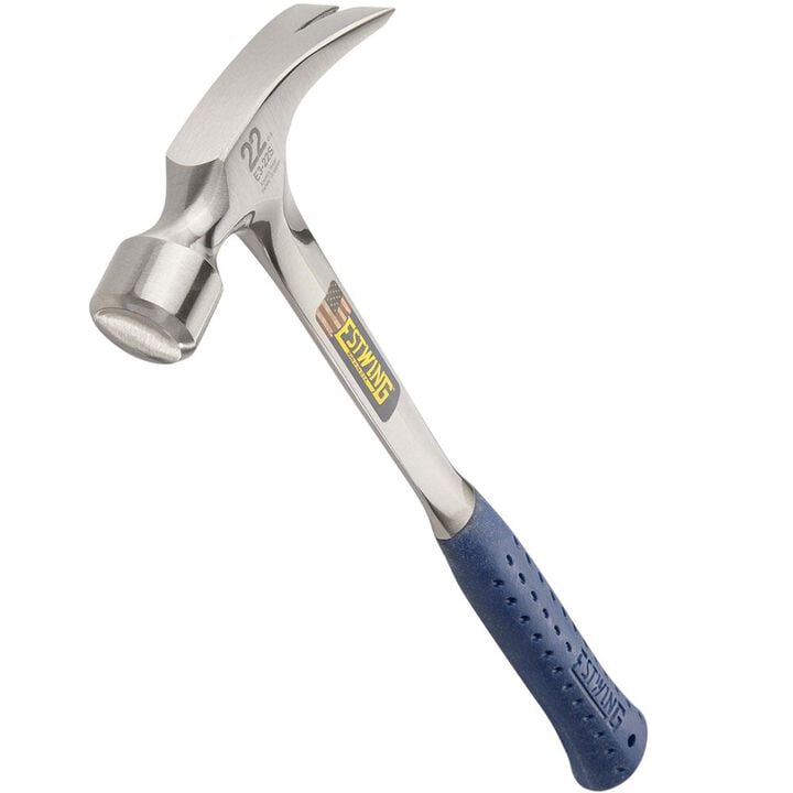 Estwing 22 Oz Head Weight Solid Steel Blue Framing Hammer with Handle