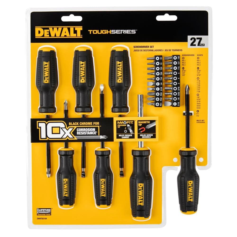 DEWALT TOUGHSERIES Screwdriver Set 27pc, large image number 3
