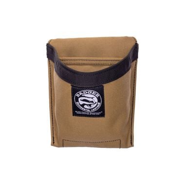 Badger Tools Belts Accessory Pouch Sawdust Sage