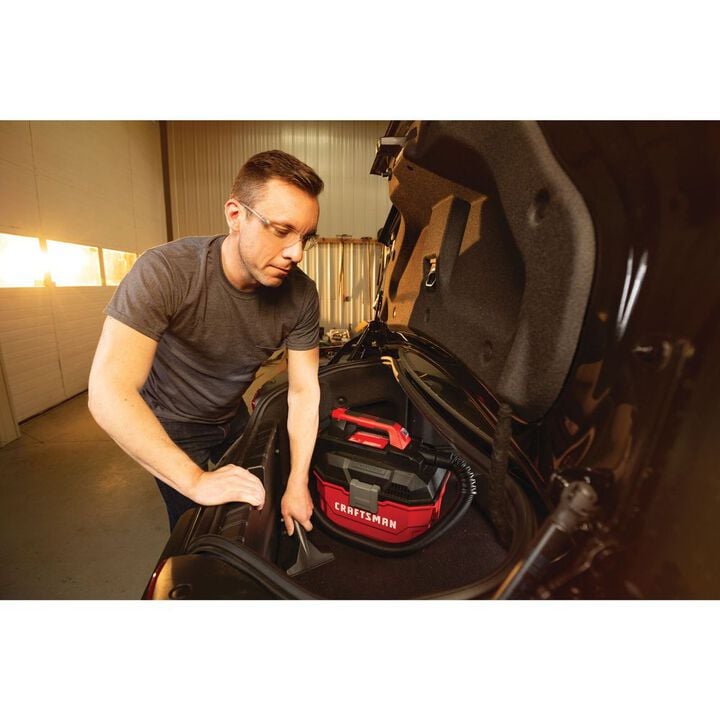 CRAFTSMAN V20* 2 Gallon Cordless Wet Dry Vac (Bare Tool), large image number 6