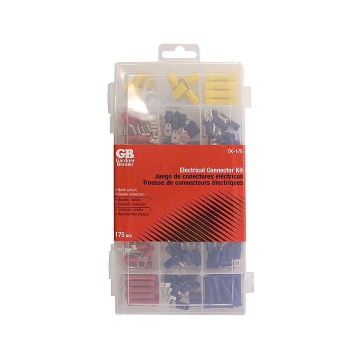 Gardner Bender Insulated Solderless Terminal Set 175 Pieces, large image number 2