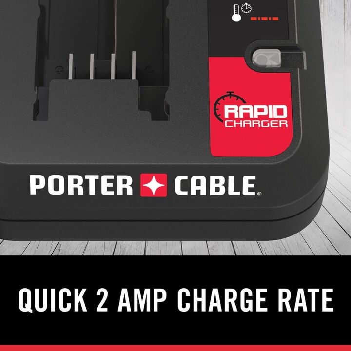 Porter Cable 20V Max Battery Charger, large image number 2
