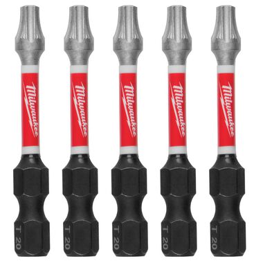 Milwaukee SHOCKWAVE 2 in. T20 Impact Driver Bits 5PK, large image number 8