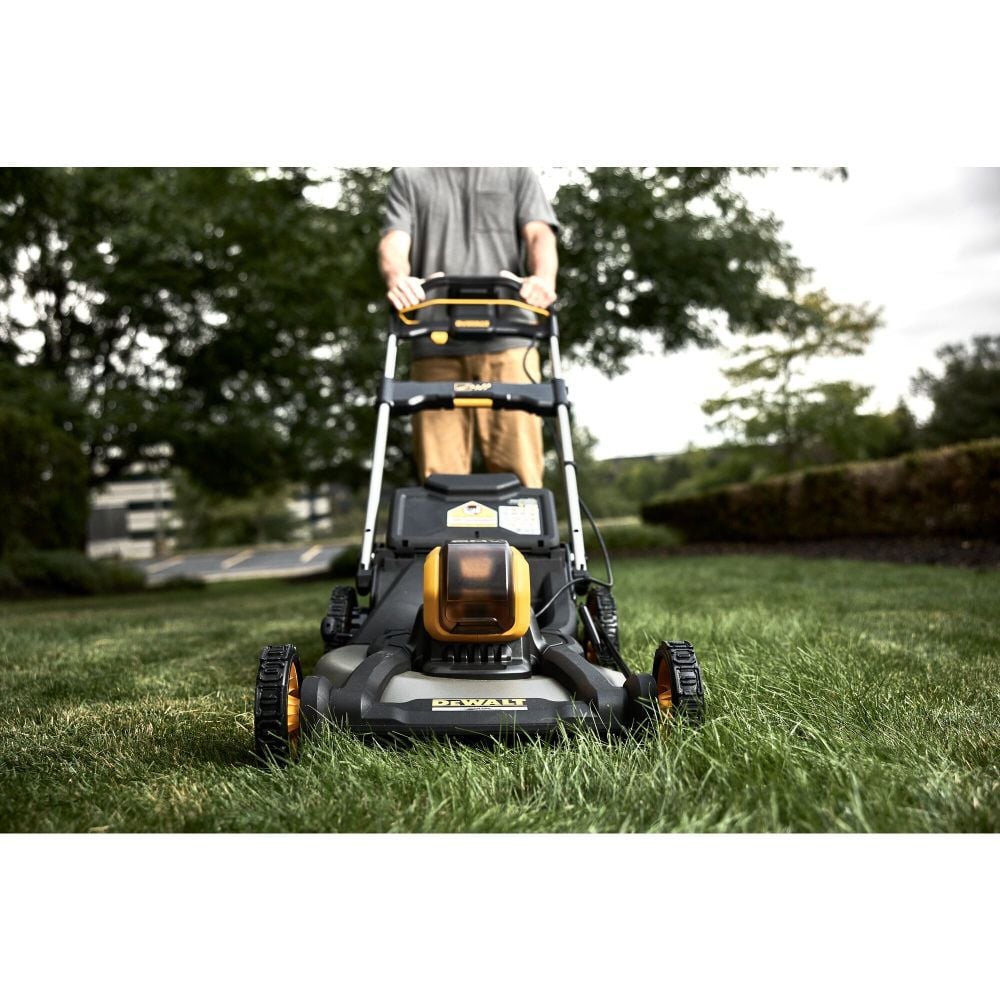 Dewalt 60v top lawn mower