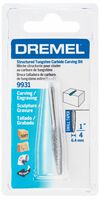Dremel 1/4 In. Structured Tungsten Carbide Carving Bit, small
