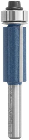 Bosch 1/2 Inch x 1 Inch Carbide-Tipped Double-Flute Flush Trim Router Bit, small image number 2
