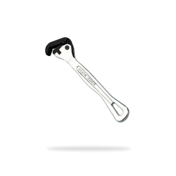 Pipe Vise Micro 5 6 Inch Self-Adjusting Wrench with Contoured Handle, large image number 0