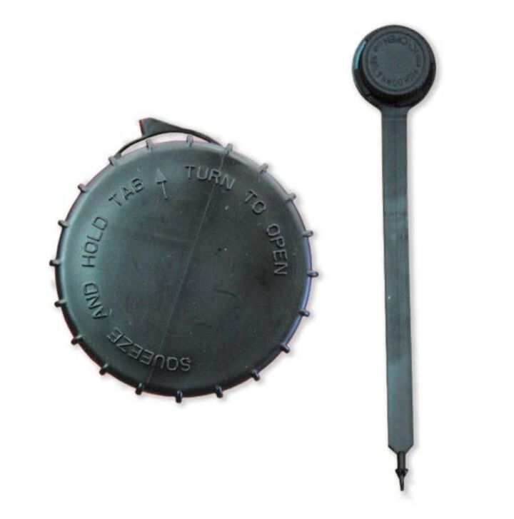 Surecan Replacement 2.2 Gallon Tether/Spout Cap & Back Cap