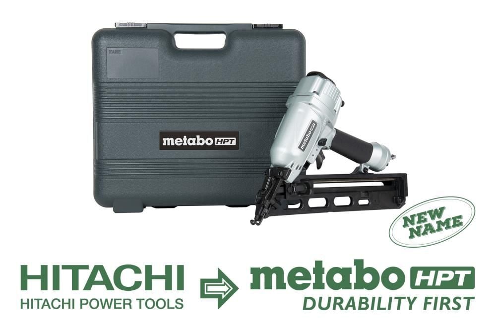 Metabo HPT 2-1/2 In. 15-Gauge Angled Finish Nailer with Air Duster, large image number 2