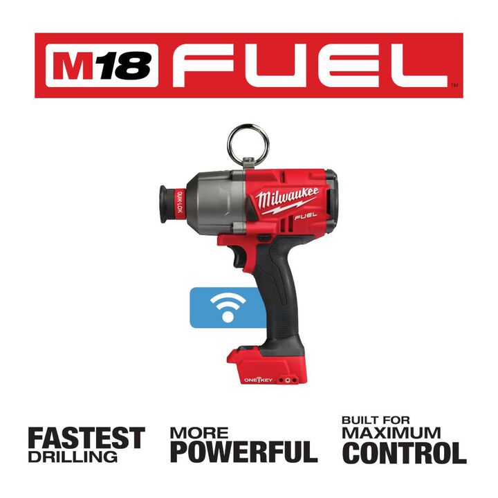 Milwaukee M18 FUEL 7/16inch Hex Utility High Torque Impact Wrench with ONE-KEY Reconditioned (Bare Tool), large image number 1