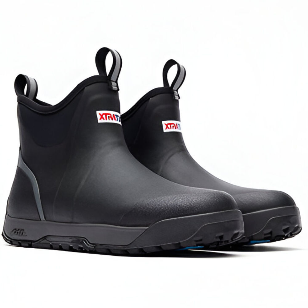 XTRATUF Mens Ice Fleece Lined Ankle Deck Boot, large image number 8