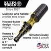 Klein Tools Screwdriver Conduit Fit and Ream, small