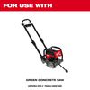 Milwaukee 6 Inch Red Segmented Rim Diamond Blade for Green Concrete, small image number 3