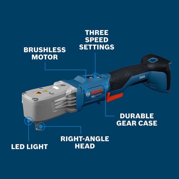 Bosch 18V Right Angle Impact Wrench, large image number 1