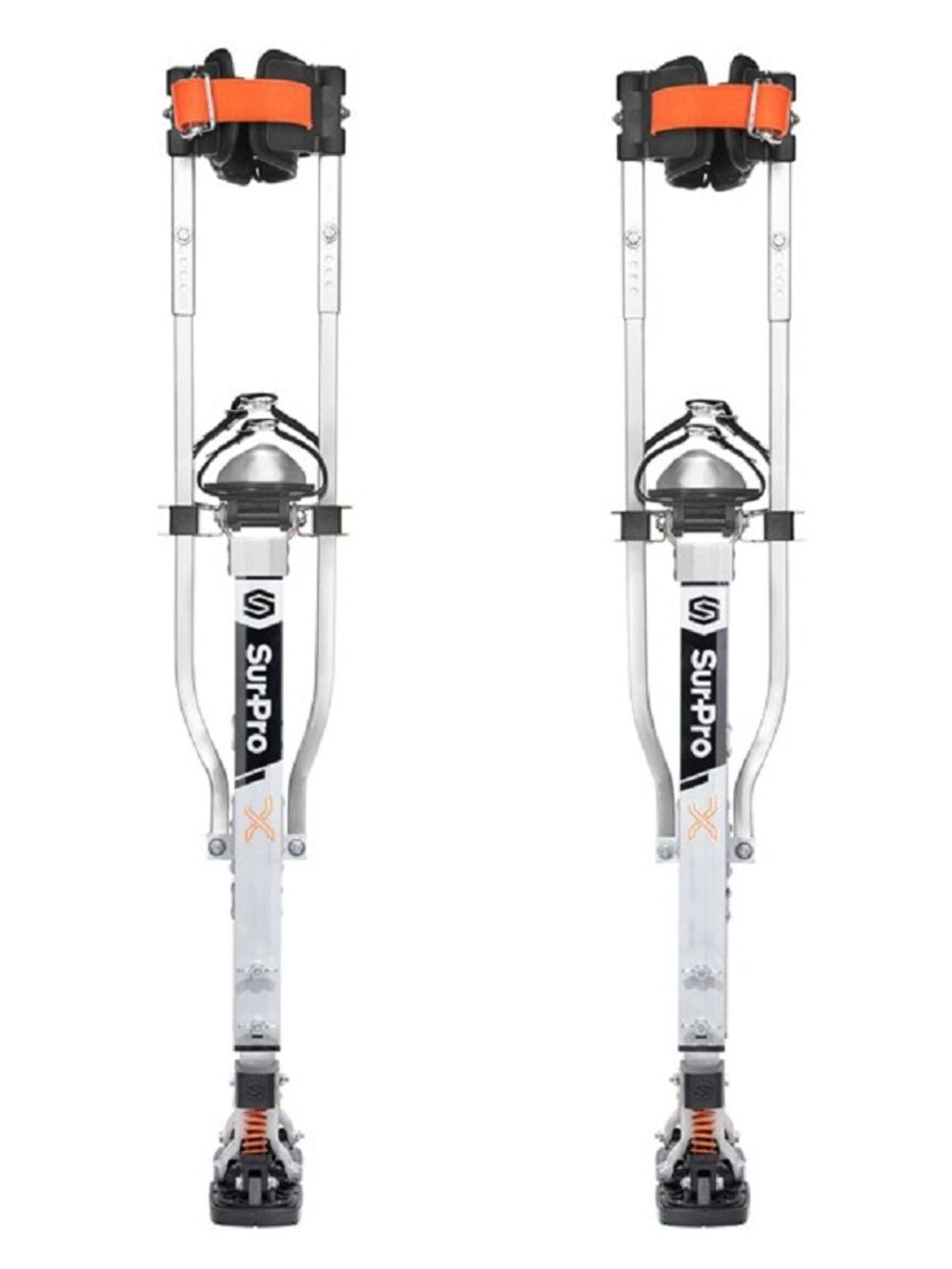 Surpro Premium Stilts Flex Foot Twin Sided Aluminum Size 26-40in – S2X-A-2640