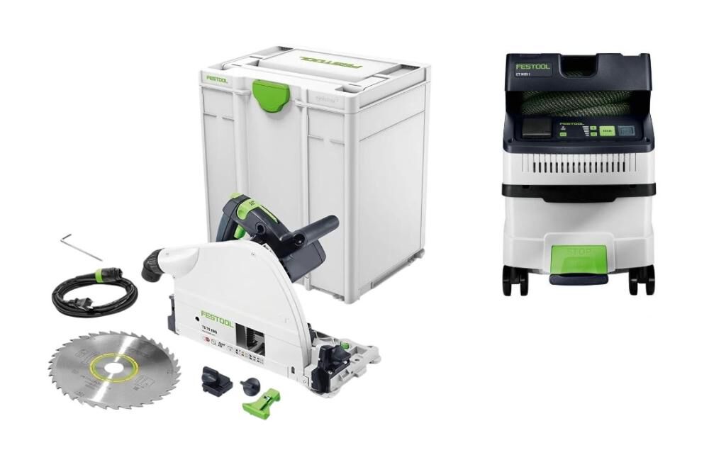 Festool TS 75 EQ-F-Plus Track Saw Bundle, large image number 1
