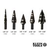 Klein Tools Step Drill Bit #3 Double-Fluted, small