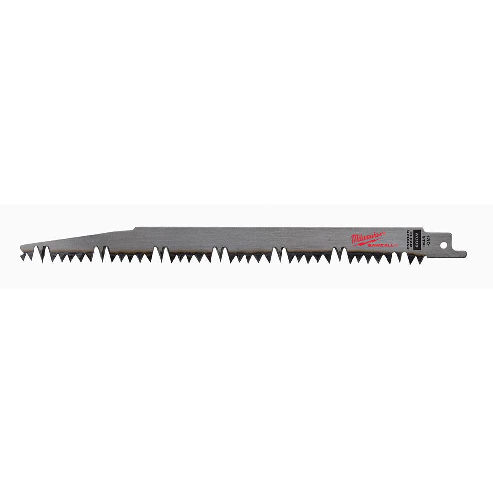 Milwaukee 9 in. 5 TPI Pruning SAWZALL Blades 5PK, large image number 2