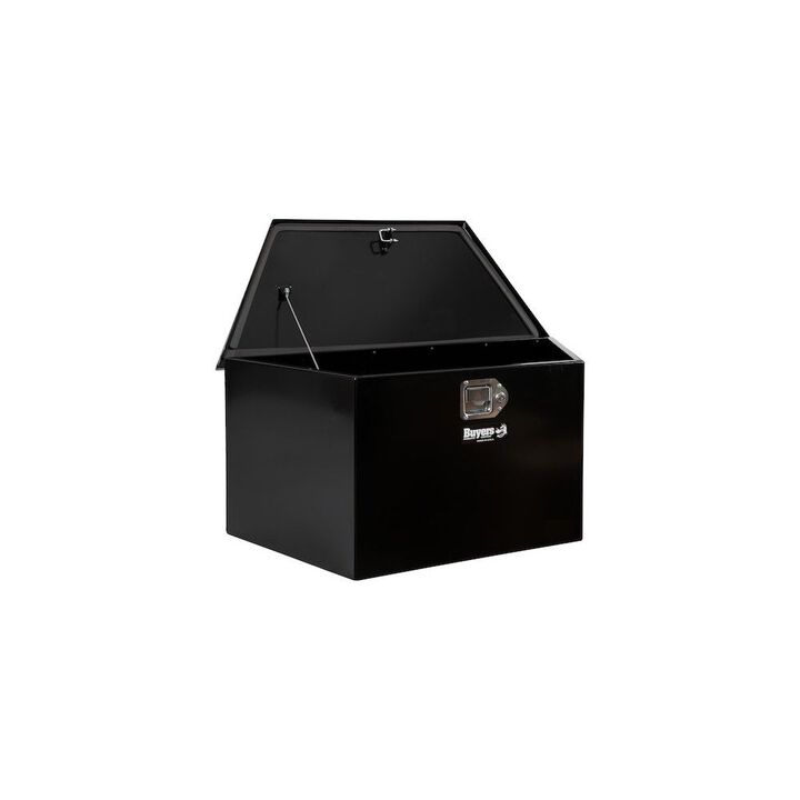 Buyers Products Company 35 Inch Wide Gloss Black Steel Trailer Tongue Truck Box, large image number 7