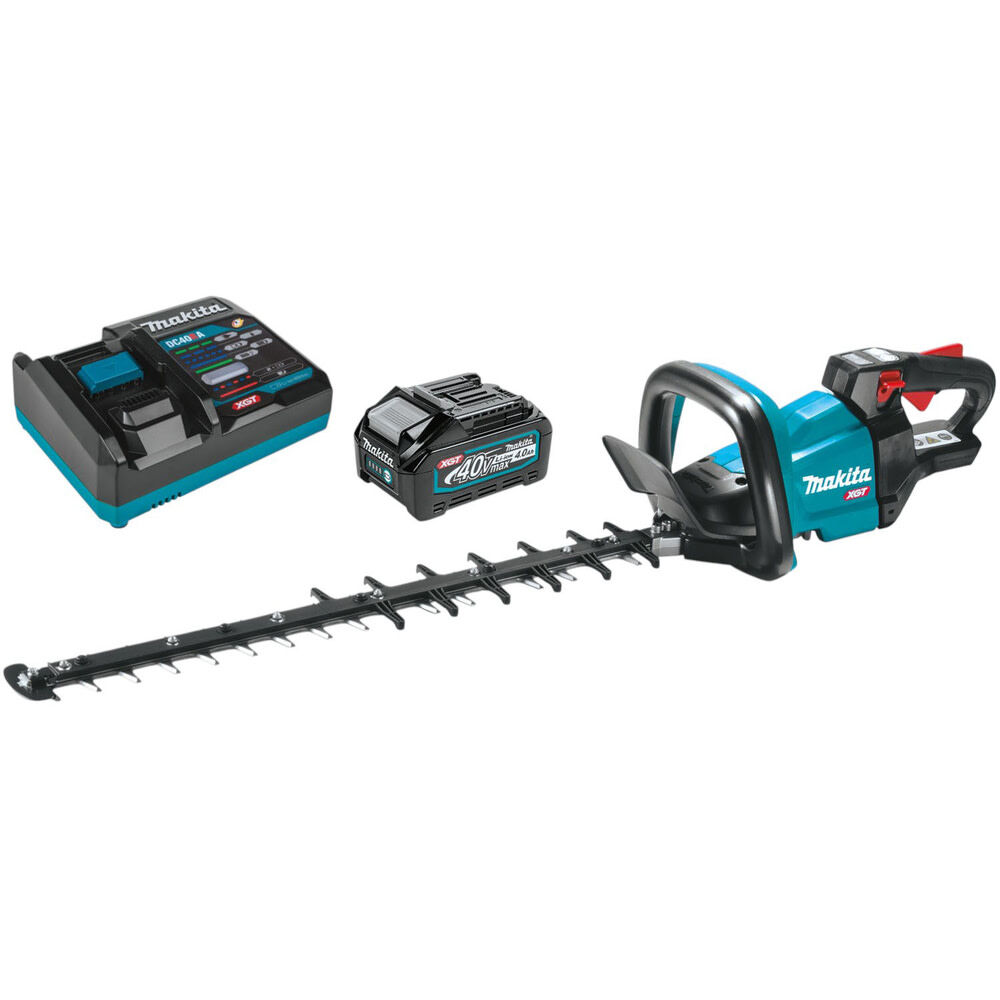 Makita 40V max XGT Hedge Trimmer Kit Brushless Cordless 24in Rough Cut, large image number 1