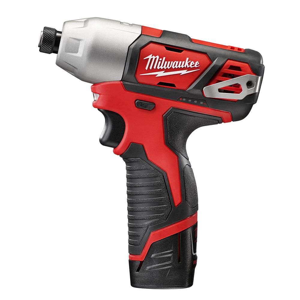 Milwaukee M12 1 4 in. Hex Impact Driver Kit 2462 22 Acme Tools