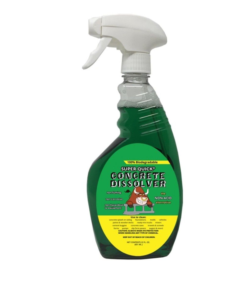 Bullseye Products Super Quick Concrete Dissolver 22oz – SC1010-22