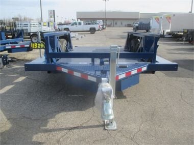 Air-Tow Trailers 14' x 6' 3in Drop Deck Flatbed Trailer - 10000 lb. Cap, large image number 2