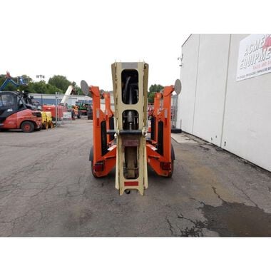 JLG Tow-Pro T500J 50 ft Electric Towable Boom Lift - Used 2016, large image number 4