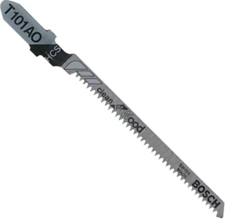 Bosch 3-1/4 Inch 20 TPI Clean for Wood T-Shank Jig Saw Blades 5 Piece, large image number 4