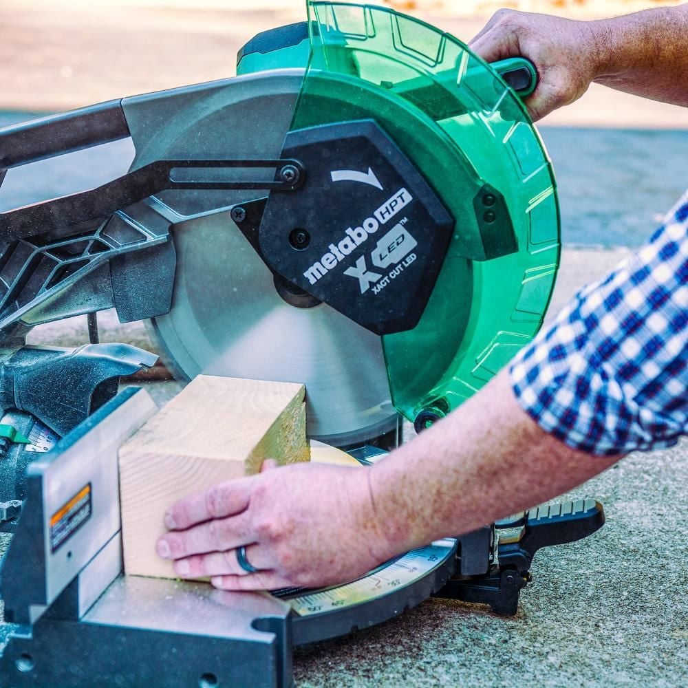 Metabo HPT Dual Compound Miter Saw 12in, large image number 9
