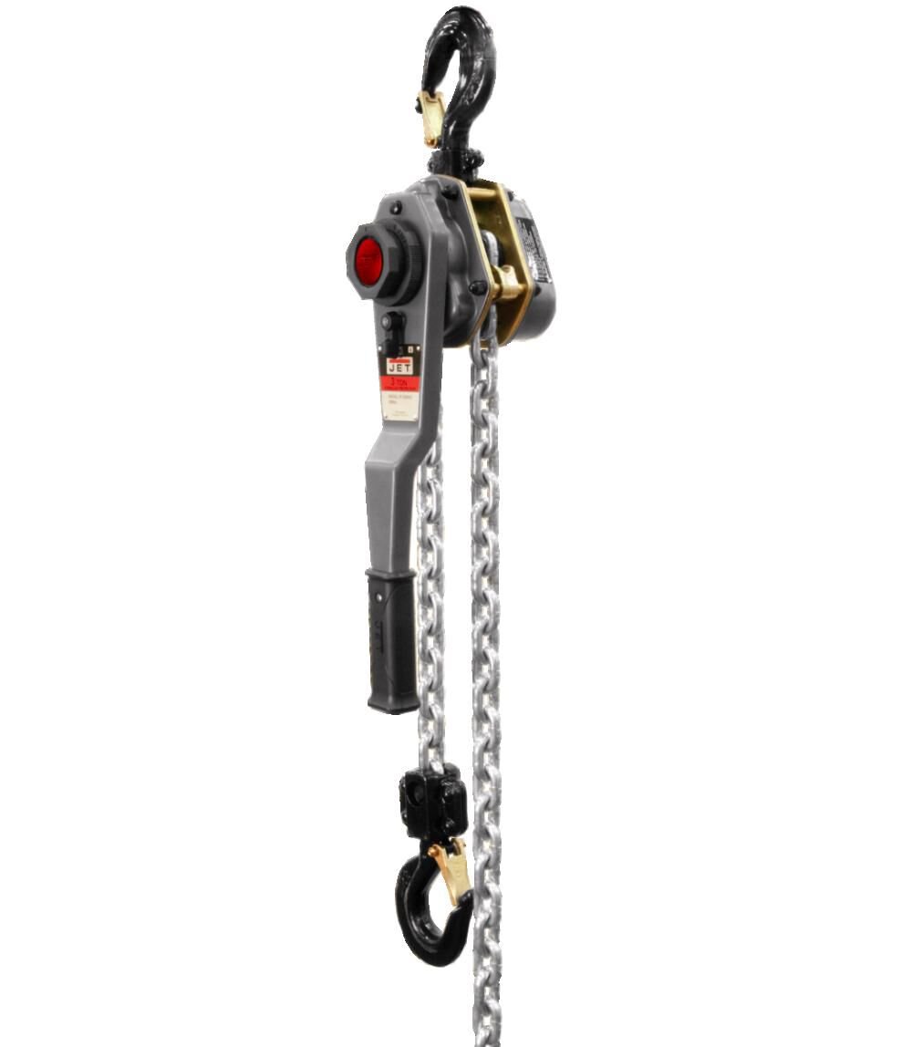 JET JLH-300WO-5 3 Ton Lever Hoist 5 Ft. Lift with Overload Protection – 376500