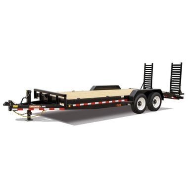 Orangeline Equipment Hauler Trailer 83in x 17 + 3' Cleated Dovetail Super Duty