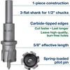 CS Unitec 7/8 Inch Extra HD Carbide-Tipped Hole Saw Cutter with Pilot Pin, small image number 3