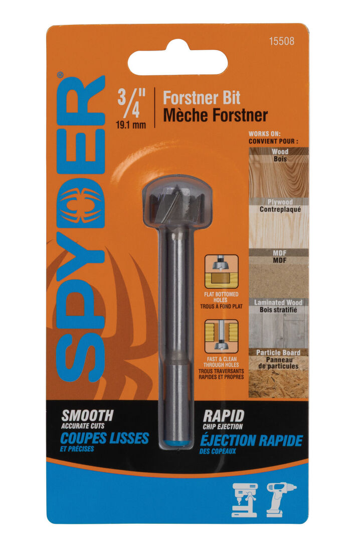 Spyder 3/4 Inch Forstner Bit, large image number 4