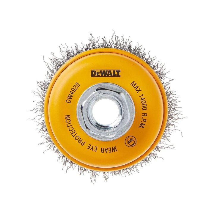 DEWALT 3-in x 5/8-in to 11-in Crimped Wire Cup Brush, large image number 4