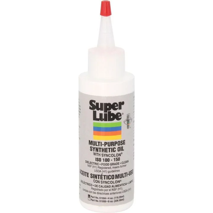 Super Lube 4 Oz Bottle Multi-Use Synthetic Oil with Syncolon