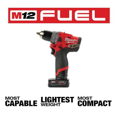 Milwaukee M12 FUEL 1/2 In. Hammer Drill Kit, large image number 2