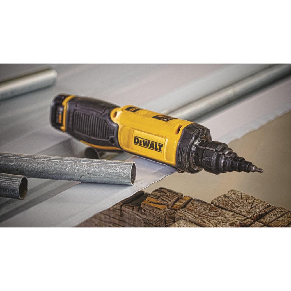 DEWALT 8 Volt MAX Gyroscopic Screwdriver with Conduit Reamer Kit