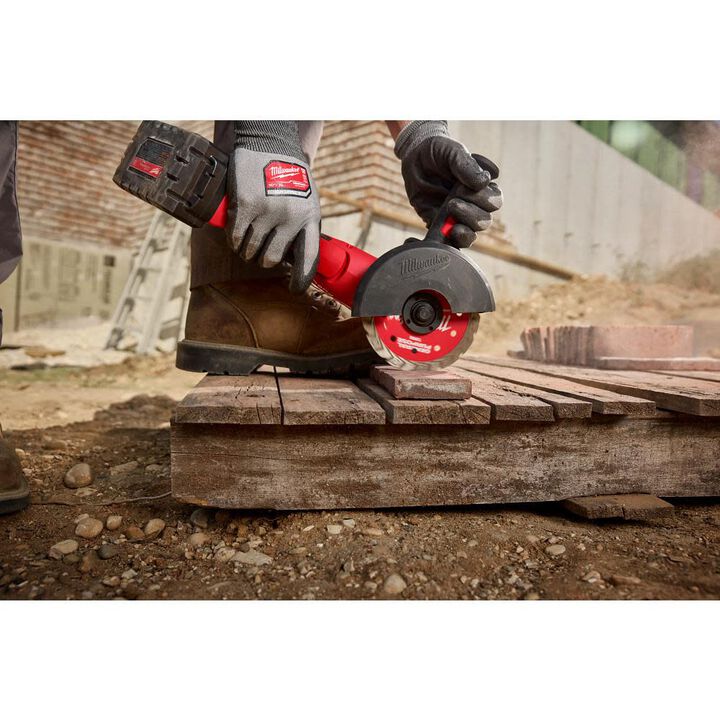 Milwaukee DIAMOND MAX 7 Inch Turbo Rim Diamond Blade for Concrete, Stone, and Brick, large image number 9