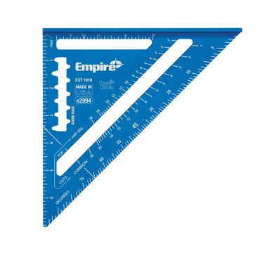 Empire Level 7 in. True Blue Laser Etched Rafter Square, large image number 10